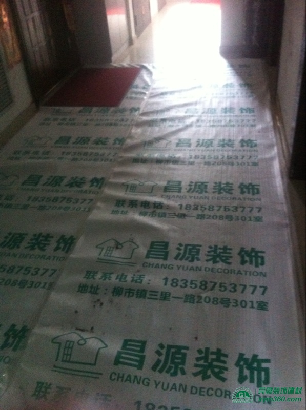 定制珍珠棉印刷保護膜，樂清昌源裝飾嘗試珍珠棉保護地板