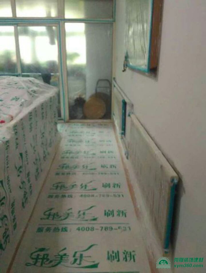 邦美樂刷新定制裝修保護膜，為刷新提供保障